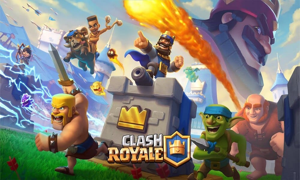 Clash Royale Game Royal Rumble Dengan Peran Raja